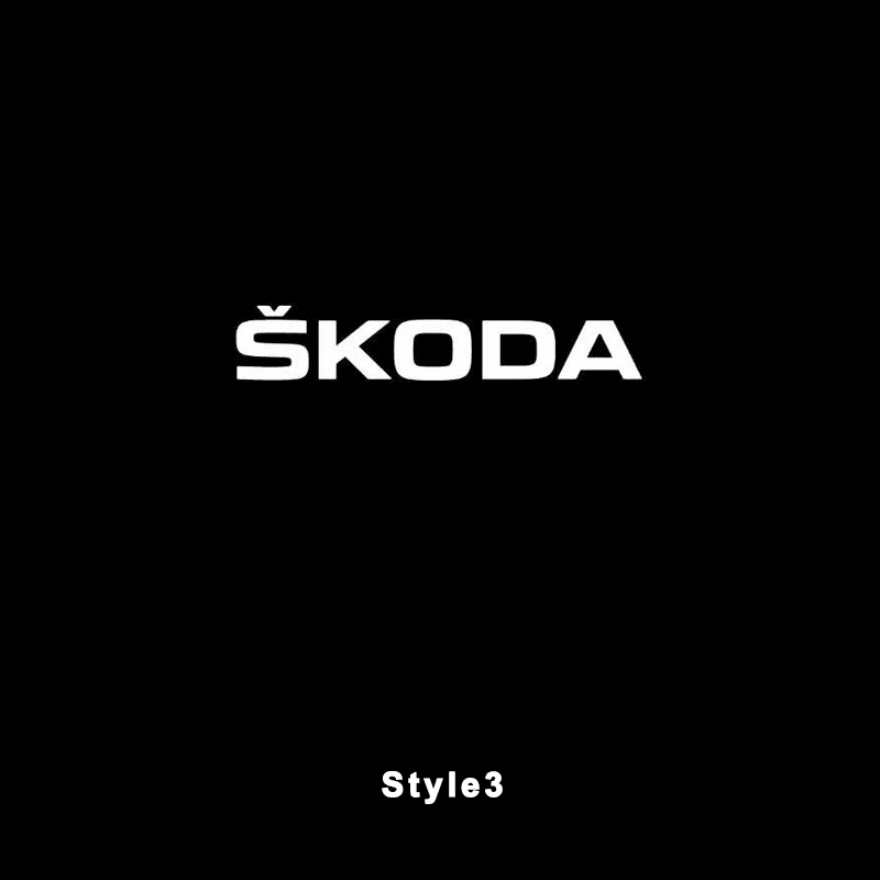 Skoda Compatible Car Door Welcome Lights-Greetlamp