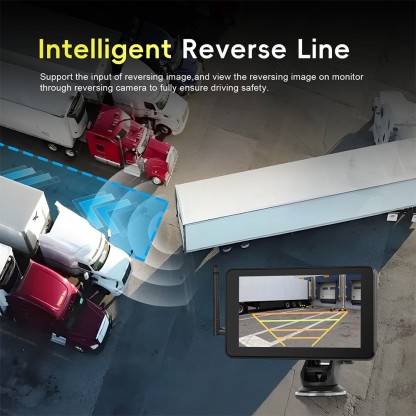 SolarDrive™ 7" Wireless Touchscreen Backup Camera System