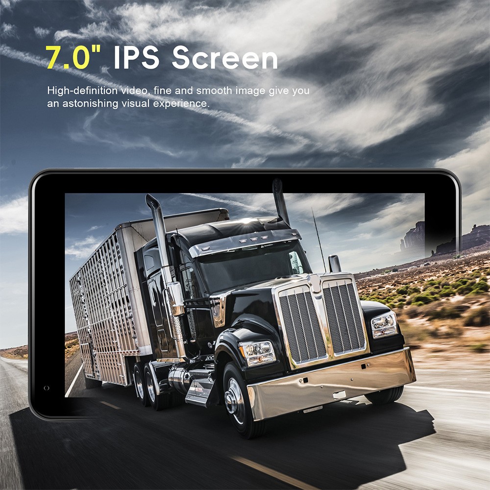 SolarDrive™ 7" Wireless Touchscreen Backup Camera System