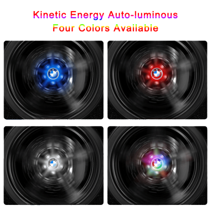 Suitable For BMW Magnetic Suspension Hub Caps & LED Suspension Luminous Wheel Hub Lights-Greetlamp
