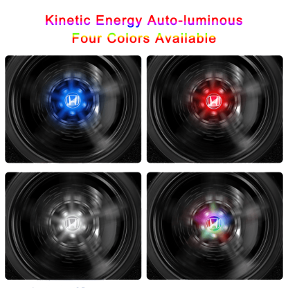 Suitable For Honda Magnetic Suspension Hub Caps & LED Suspension Luminous Wheel Hub Lights-Greetlamp