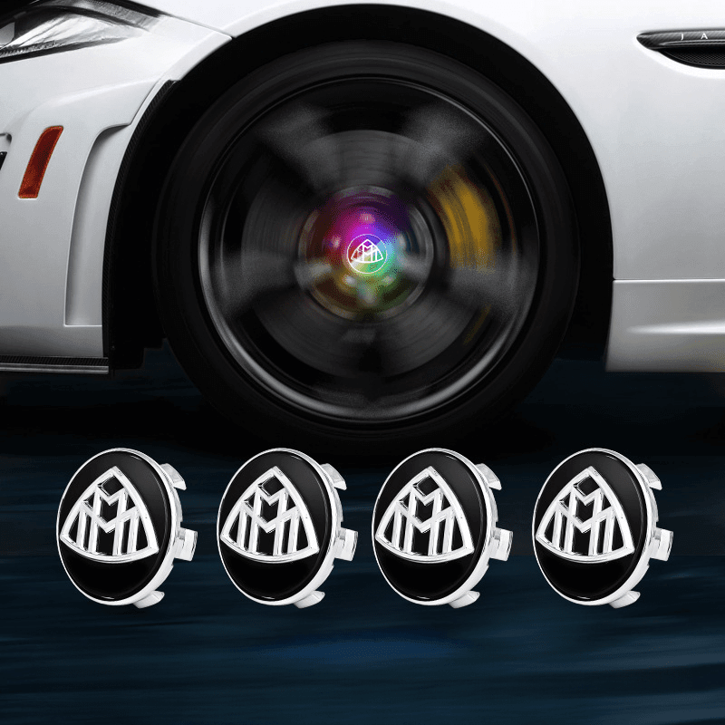 Suitable For Mercedes-Benz Magnetic Suspension Hub Caps & LED Suspension Luminous Wheel Hub Lights-Greetlamp