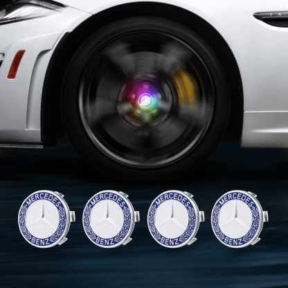 Suitable For Mercedes-Benz Magnetic Suspension Hub Caps & LED Suspension Luminous Wheel Hub Lights-Greetlamp