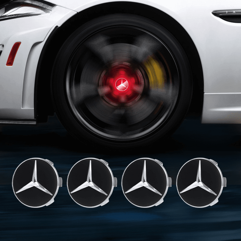 Suitable For Mercedes-Benz Magnetic Suspension Hub Caps & LED Suspension Luminous Wheel Hub Lights-Greetlamp