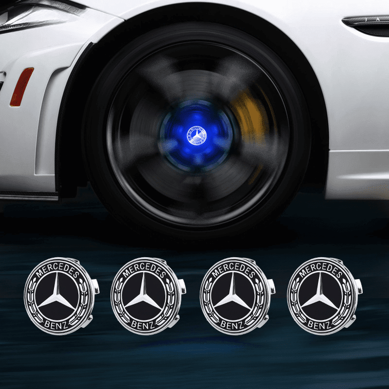 Suitable For Mercedes-Benz Magnetic Suspension Hub Caps & LED Suspension Luminous Wheel Hub Lights-Greetlamp