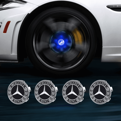 Suitable For Mercedes-Benz Magnetic Suspension Hub Caps & LED Suspension Luminous Wheel Hub Lights-Greetlamp