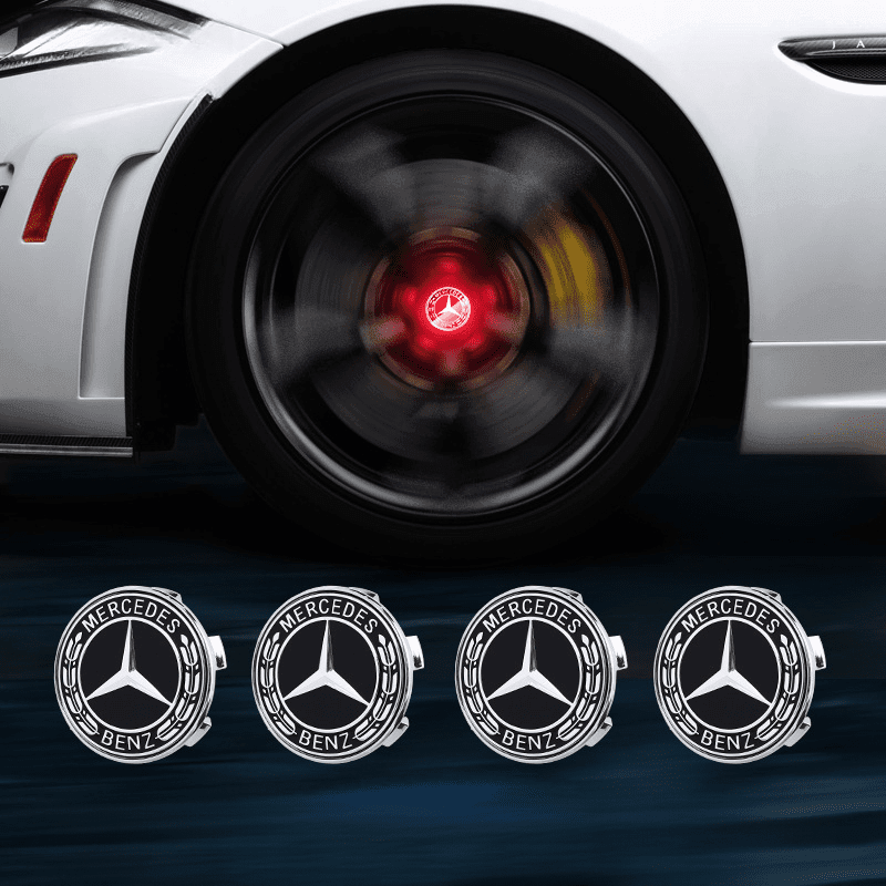 Suitable For Mercedes-Benz Magnetic Suspension Hub Caps & LED Suspension Luminous Wheel Hub Lights-Greetlamp