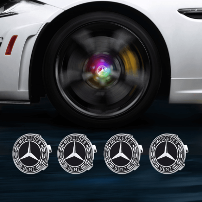 Suitable For Mercedes-Benz Magnetic Suspension Hub Caps & LED Suspension Luminous Wheel Hub Lights-Greetlamp