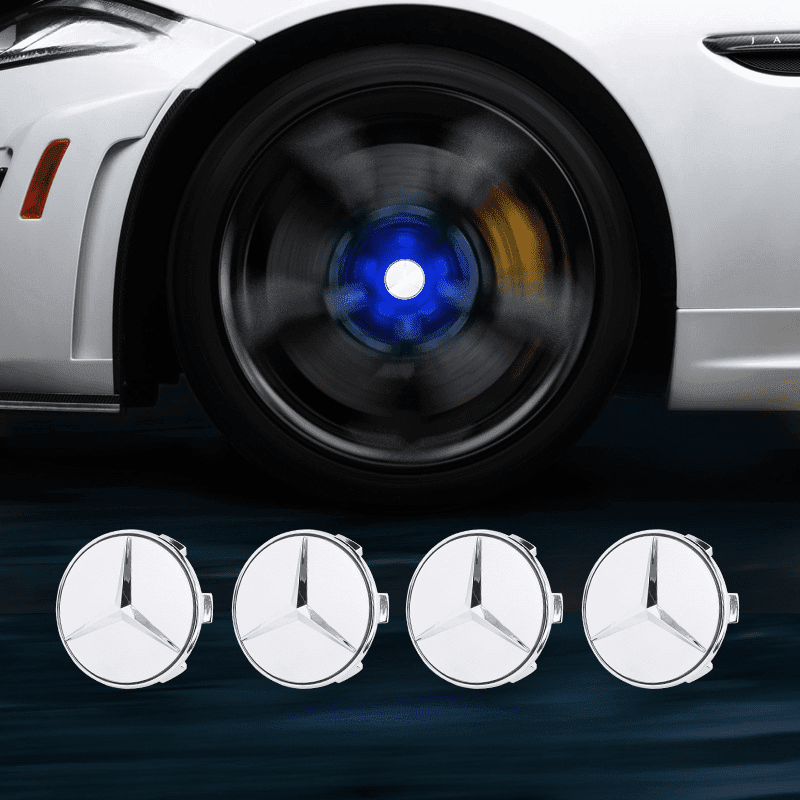 Suitable For Mercedes-Benz Magnetic Suspension Hub Caps & LED Suspension Luminous Wheel Hub Lights-Greetlamp
