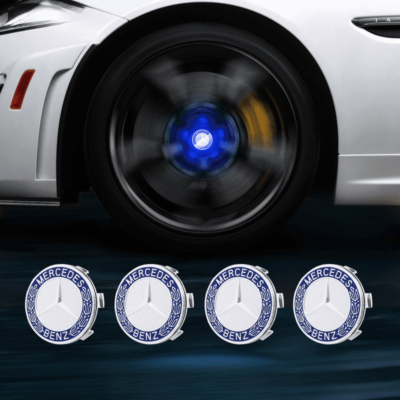 Suitable For Mercedes-Benz Magnetic Suspension Hub Caps & LED Suspension Luminous Wheel Hub Lights-Greetlamp