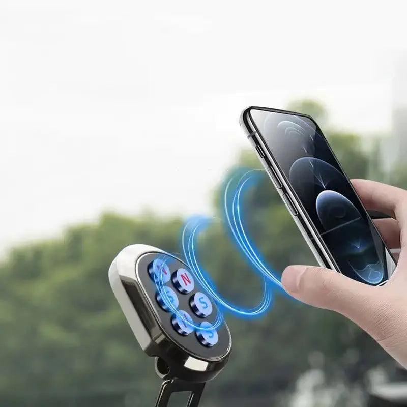 Super Magnetic Car Folding Mobile Phone Bracket 360 Rotating Navigation Bracket - Greetlamp