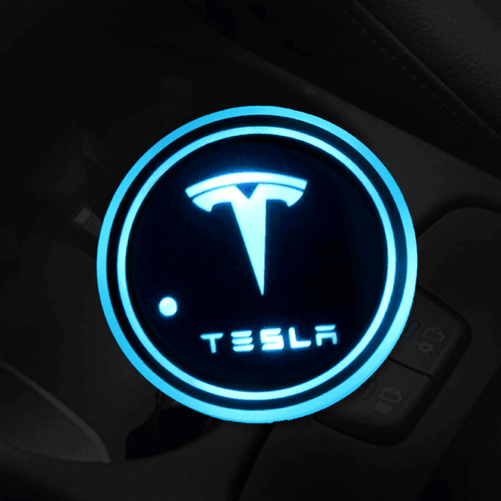 Tesla Exclusive LED Cup Holder Light - Greetlamp
