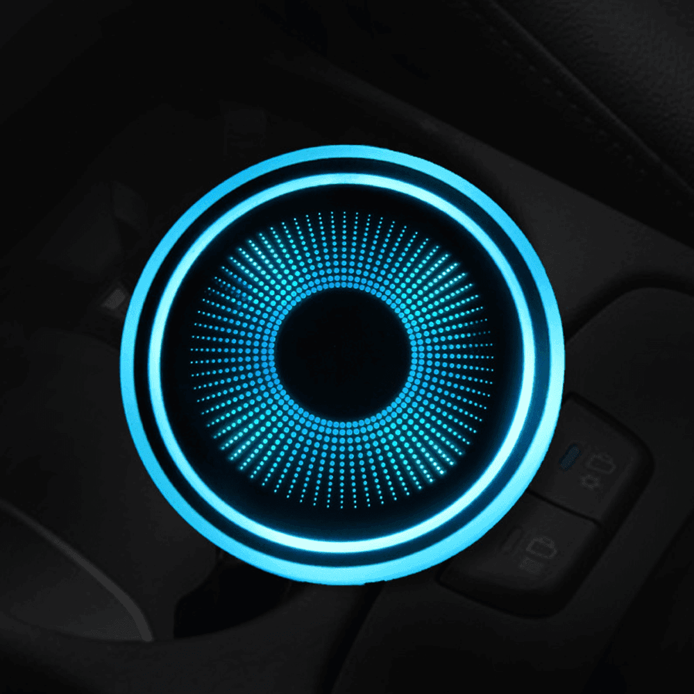Universal Car LED Cup Holder Light-Greetlamp