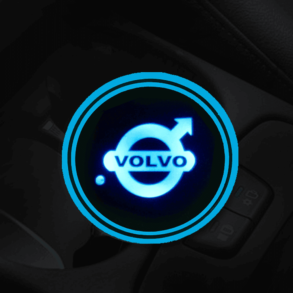 Volvo Exclusive LED Cup Holder Light - Greetlamp