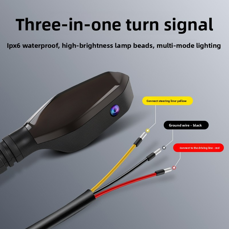 Motorcycle Projection Turn Signal-Greetlamp