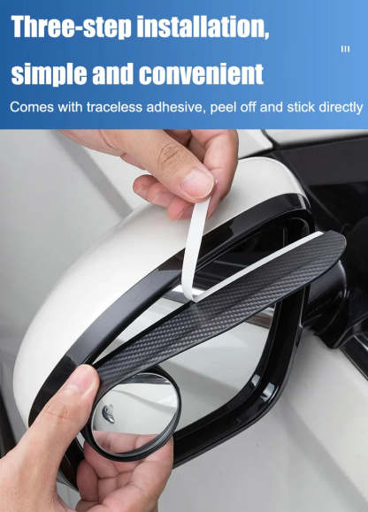 🔥 50% OFF — Car Rear View Mirror Rain Shield for Clearer Driving