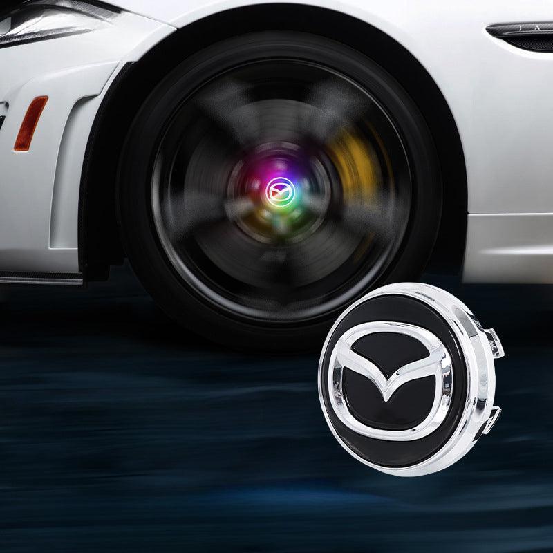 Suitable For Mazda Magnetic Suspension Hub Caps & LED Suspension Luminous Wheel Hub Lights-Greetlamp