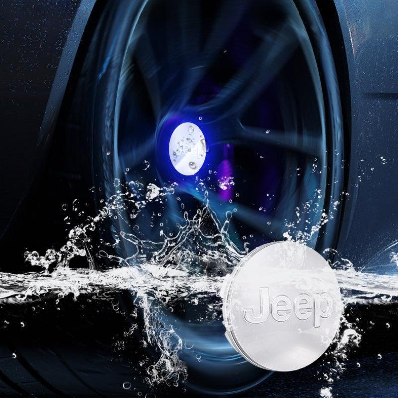 Suitable For Jeep Magnetic Suspension Hub Caps & LED Suspension Luminous Wheel Hub Lights-Greetlamp