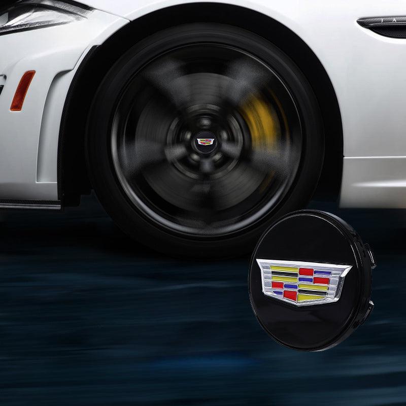 Suitable For Cadillac Magnetic Suspension Hub Caps & LED Suspension Luminous Wheel Hub Lights-Greetlamp