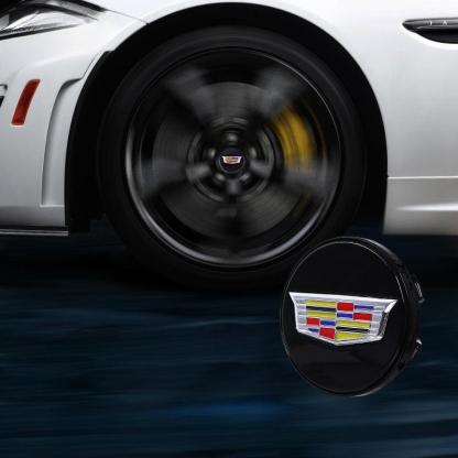 Suitable For Cadillac Magnetic Suspension Hub Caps & LED Suspension Luminous Wheel Hub Lights-Greetlamp
