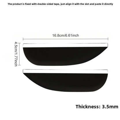 (2 PCS) Universal Silicone Car Rearview Mirror Rain Shield Rearview Mirror Rain Cover-Greetlamp