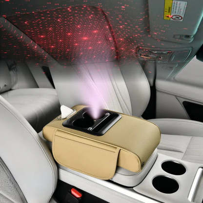 Multifunctional Car Armrest Pad-Greetlamp