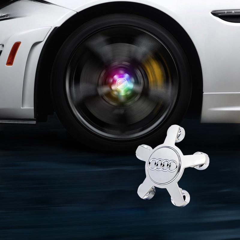 Suitable For Audi Magnetic Suspension Hub Caps & LED Suspension Luminous Wheel Hub Lights-Greetlamp