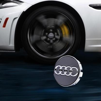 Suitable For Audi Magnetic Suspension Hub Caps & LED Suspension Luminous Wheel Hub Lights-Greetlamp