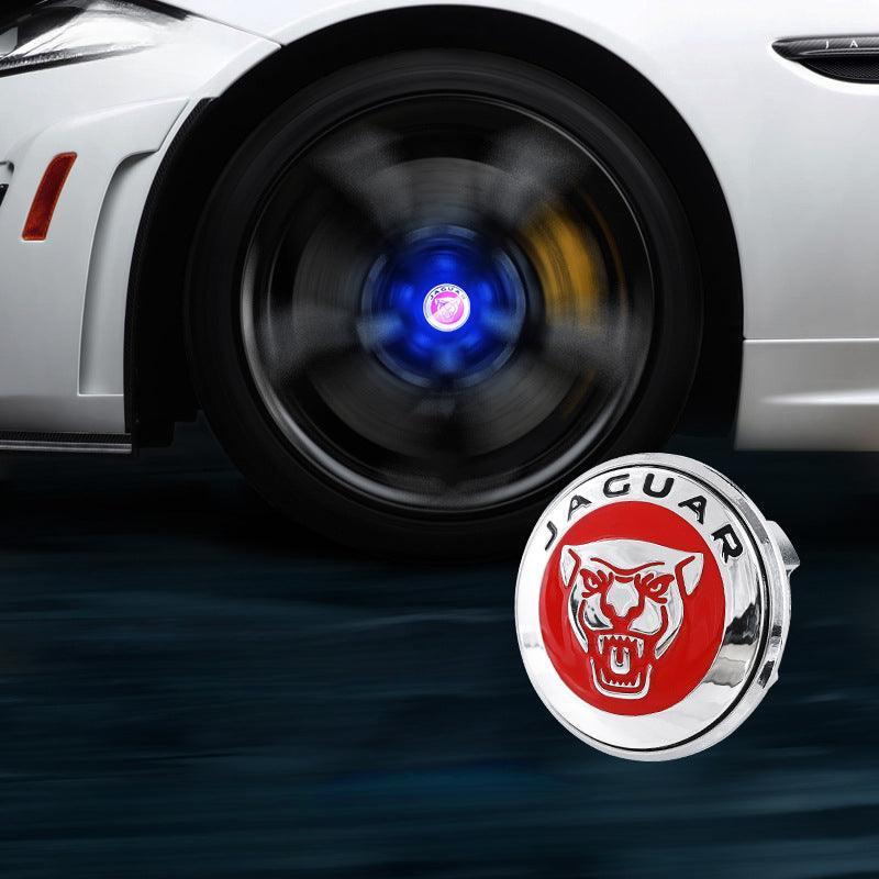 Suitable For Jaguar Magnetic Suspension Hub Caps & LED Suspension Luminous Wheel Hub Lights-Greetlamp
