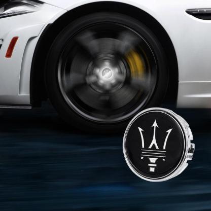 Suitable For Maserati Magnetic Suspension Hub Caps & LED Suspension Luminous Wheel Hub Lights-Greetlamp