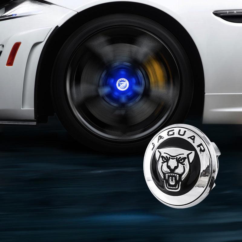 Suitable For Jaguar Magnetic Suspension Hub Caps & LED Suspension Luminous Wheel Hub Lights-Greetlamp