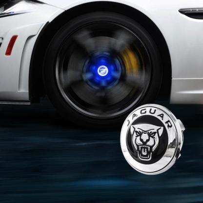 Suitable For Jaguar Magnetic Suspension Hub Caps & LED Suspension Luminous Wheel Hub Lights-Greetlamp