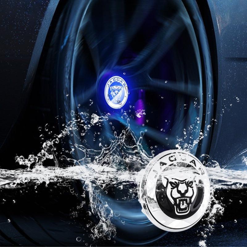 Suitable For Jaguar Magnetic Suspension Hub Caps & LED Suspension Luminous Wheel Hub Lights-Greetlamp