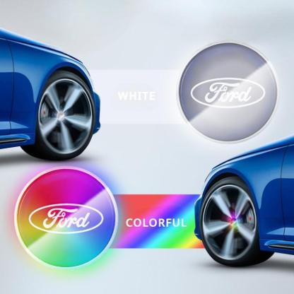 Suitable For Ford Magnetic Suspension Hub Caps & LED Suspension Luminous Wheel Hub Lights-Greetlamp