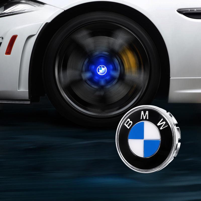 Suitable For BMW Magnetic Suspension Hub Caps & LED Suspension Luminous Wheel Hub Lights-Greetlamp