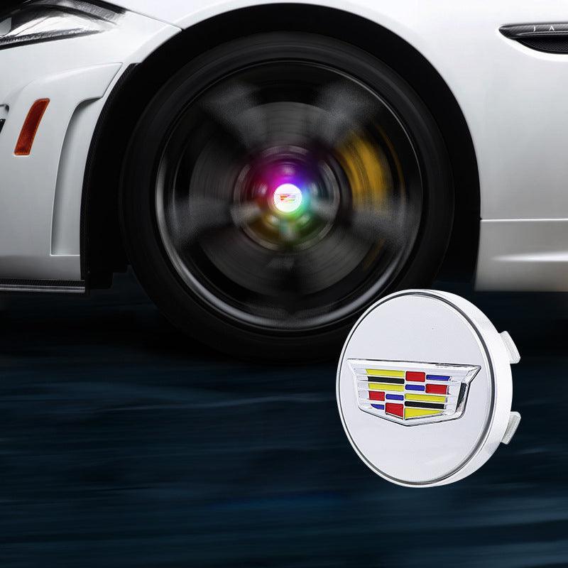 Suitable For Cadillac Magnetic Suspension Hub Caps & LED Suspension Luminous Wheel Hub Lights-Greetlamp