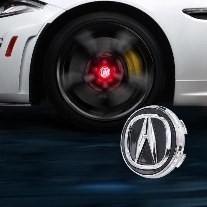 Suitable For Acura Magnetic Suspension Hub Caps & LED Suspension Luminous Wheel Hub Lights-Greetlamp