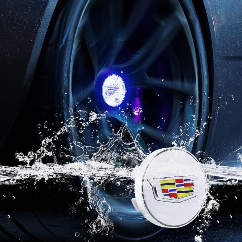 Suitable For Cadillac Magnetic Suspension Hub Caps & LED Suspension Luminous Wheel Hub Lights-Greetlamp