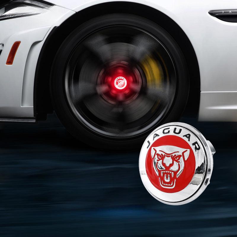 Suitable For Jaguar Magnetic Suspension Hub Caps & LED Suspension Luminous Wheel Hub Lights-Greetlamp