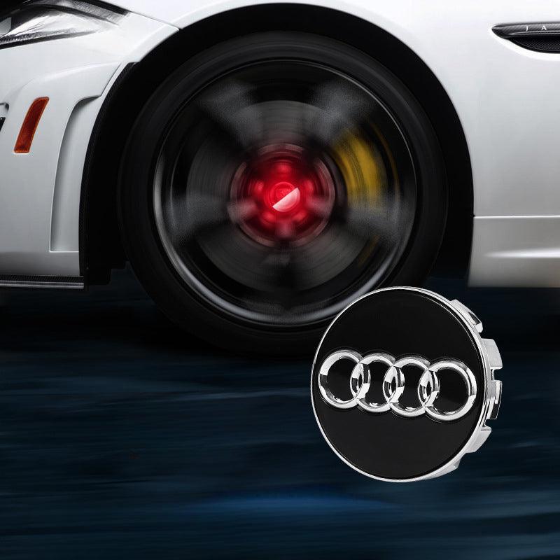 Suitable For Audi Magnetic Suspension Hub Caps & LED Suspension Luminous Wheel Hub Lights-Greetlamp
