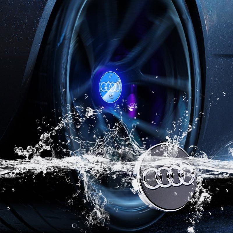 Suitable For Audi Magnetic Suspension Hub Caps & LED Suspension Luminous Wheel Hub Lights-Greetlamp