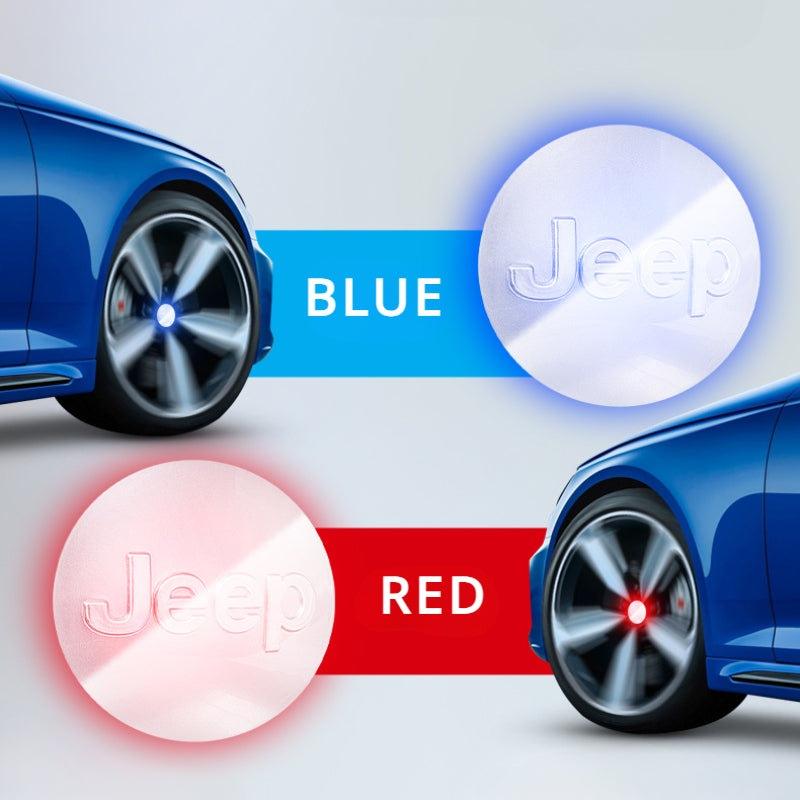 Suitable For Jeep Magnetic Suspension Hub Caps & LED Suspension Luminous Wheel Hub Lights-Greetlamp