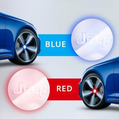 Suitable For Jeep Magnetic Suspension Hub Caps & LED Suspension Luminous Wheel Hub Lights-Greetlamp