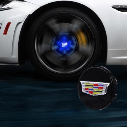 Suitable For Cadillac Magnetic Suspension Hub Caps & LED Suspension Luminous Wheel Hub Lights-Greetlamp