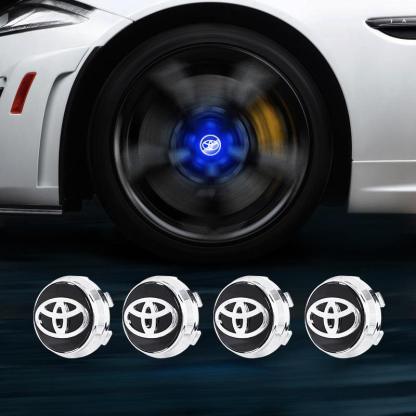 Suitable For Toyota & Crown Magnetic Suspension Hub Caps & LED Suspension Luminous Wheel Hub Lights-Greetlamp