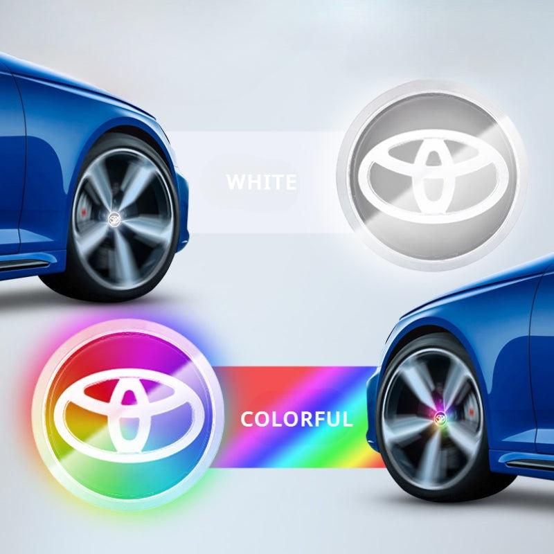Suitable For Toyota & Crown Magnetic Suspension Hub Caps & LED Suspension Luminous Wheel Hub Lights-Greetlamp