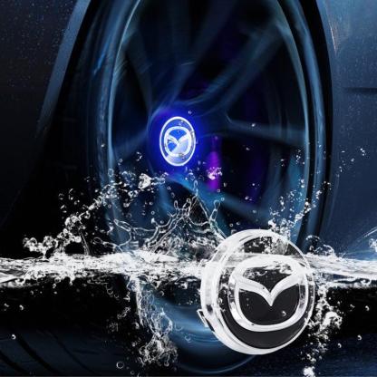 Suitable For Mazda Magnetic Suspension Hub Caps & LED Suspension Luminous Wheel Hub Lights-Greetlamp