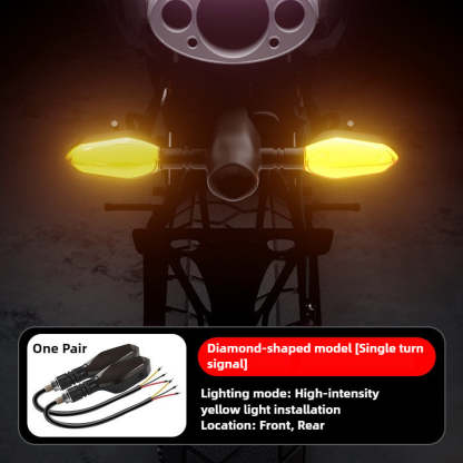 Motorcycle Projection Turn Signal-Greetlamp