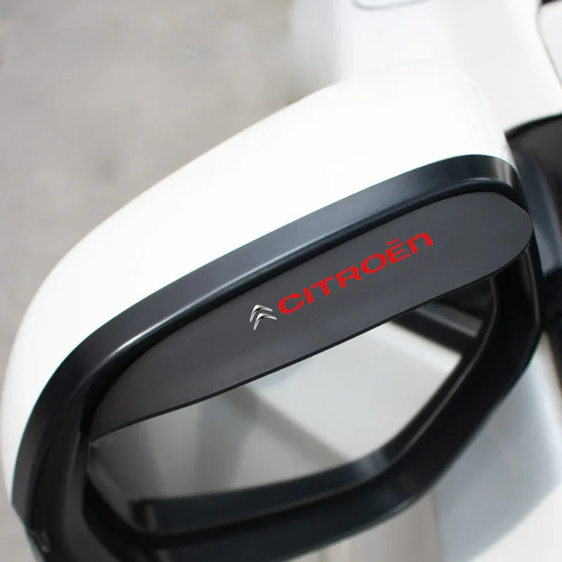 (2 PCS) Universal Silicone Car Rearview Mirror Rain Shield Rearview Mirror Rain Cover-Greetlamp