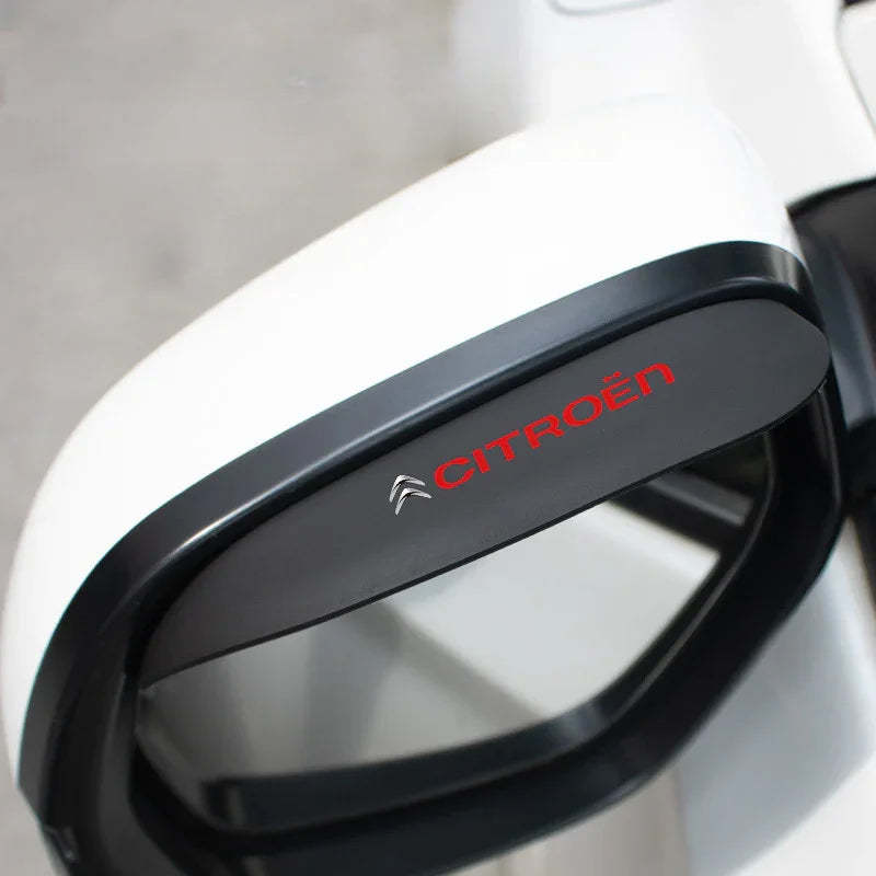 (2 PCS) Universal Silicone Car Rearview Mirror Rain Shield Rearview Mirror Rain Cover-Greetlamp